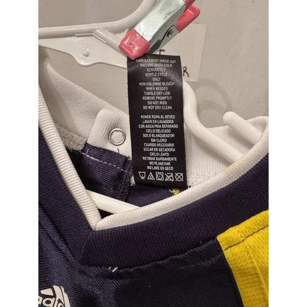 Adidas Michigan Wolverines Infant 2T Football Jersey Blue Yellow NCAA